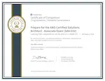 AWS Solutions Architect Certificate 2