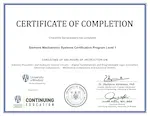 Siemens Certificate 2